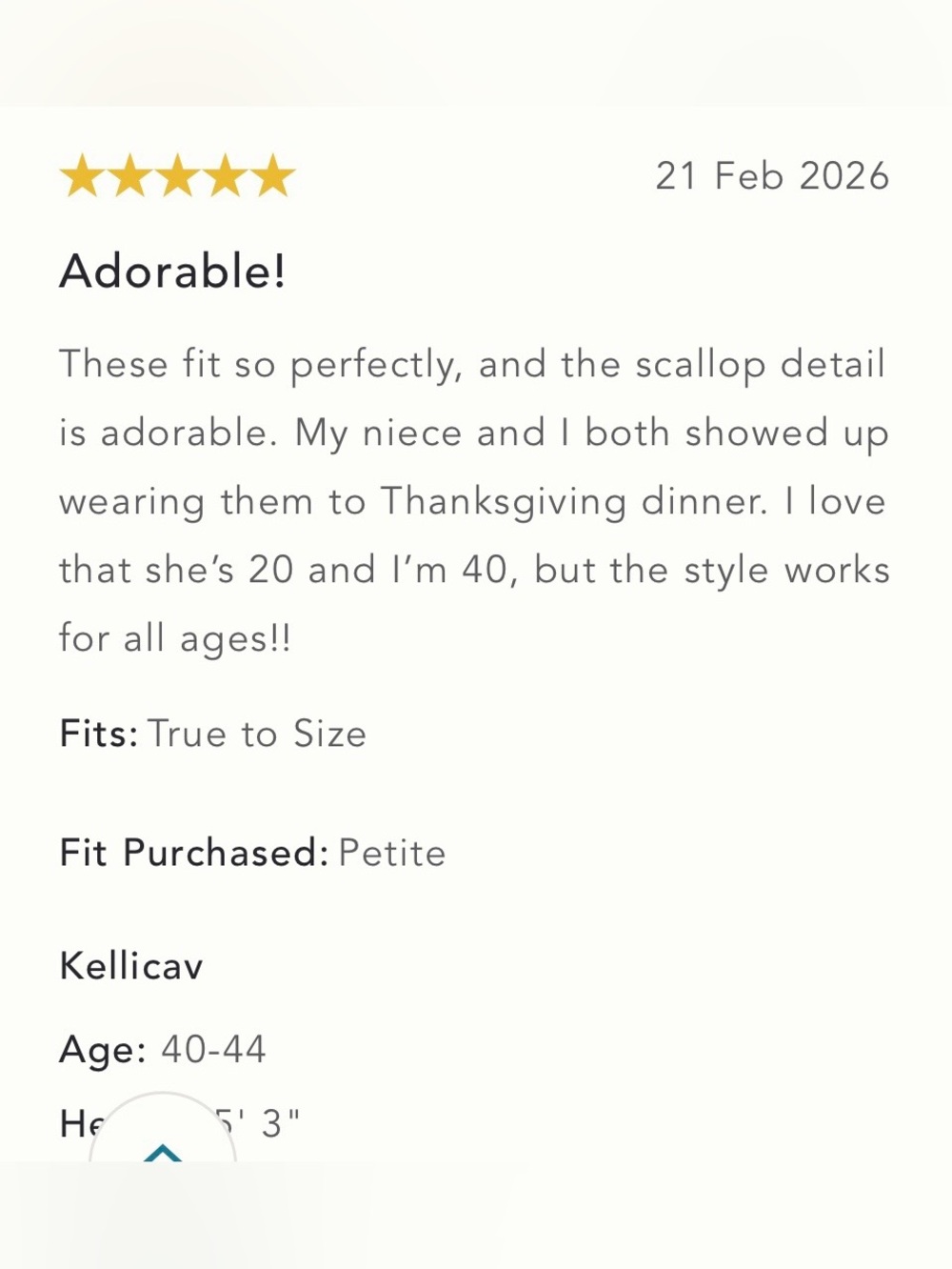 NWT Size 22W-The Colette Crop Wide-Leg Trousers Corduroy Scallop Pocket (US$148) - Picture 12 of 16